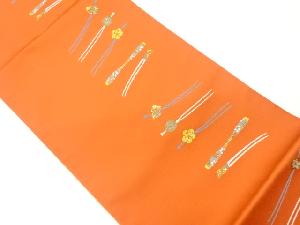 リサイクル 簪模様織出し袋帯